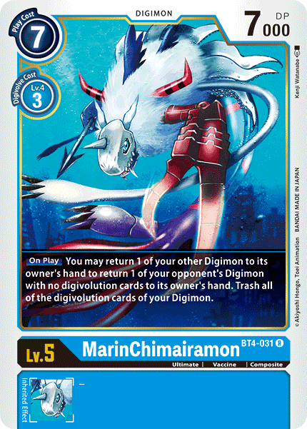Image of MarinChimairamon [BT4-031] [Great Legend]