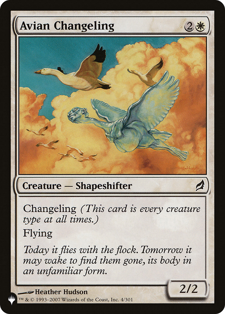Image of Avian Changeling [The List]