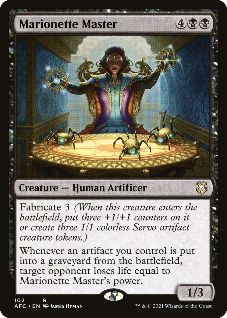 Image of Marionette Master [Dungeons & Dragons: Adventures in the Forgotten Realms Commander]