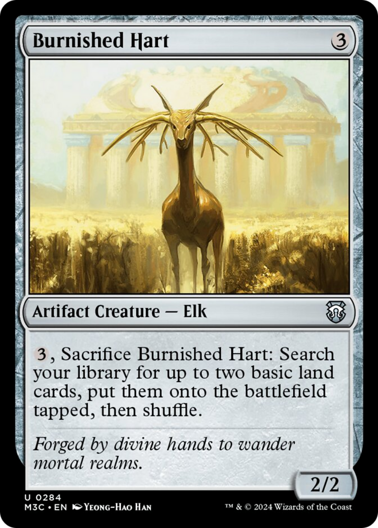 Image of Burnished Hart (Ripple Foil) [Modern Horizons 3 Commander]