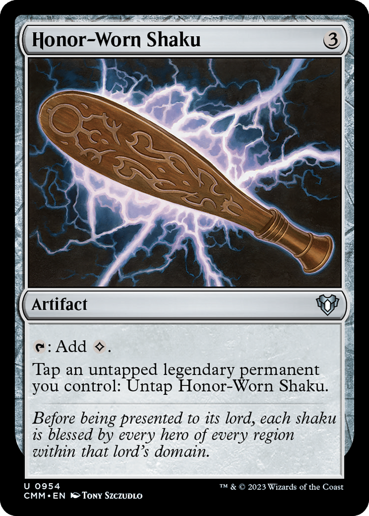 Image of Honor-Worn Shaku [Commander Masters]