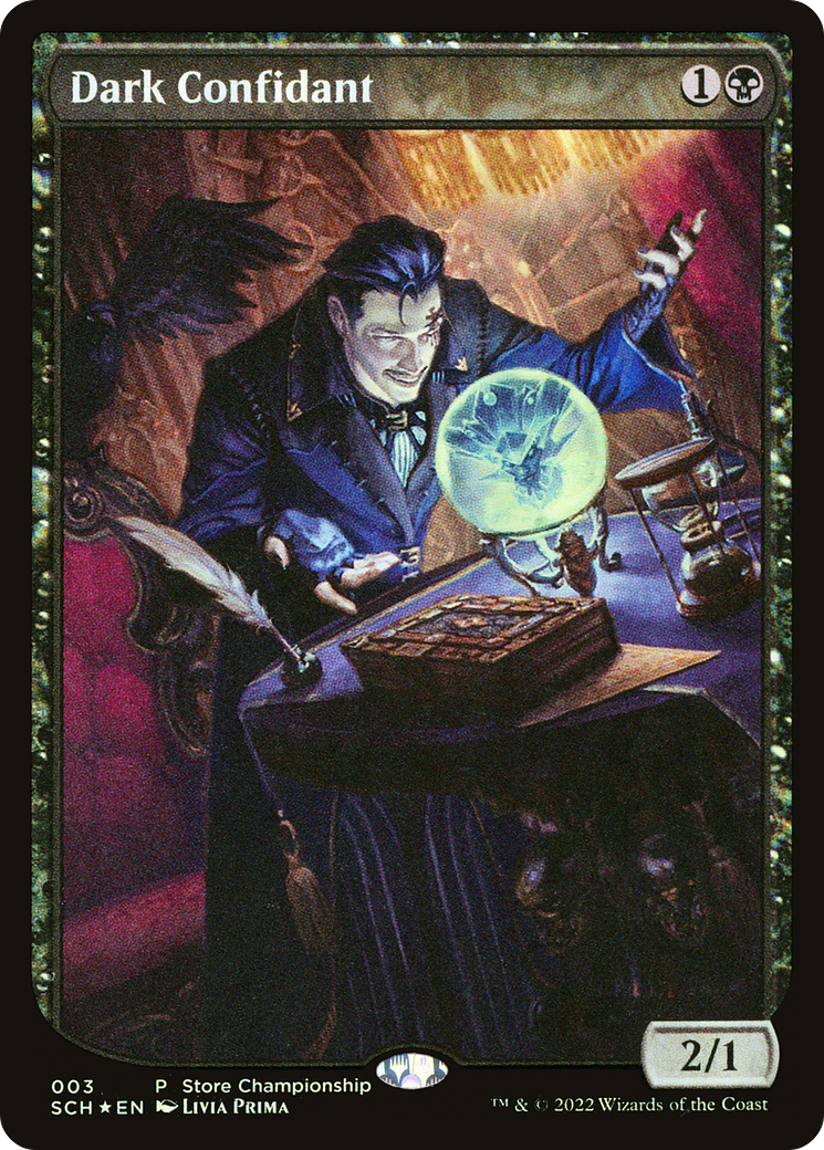 Image of Dark Confidant (Extended Art) [Store Championships 2022]