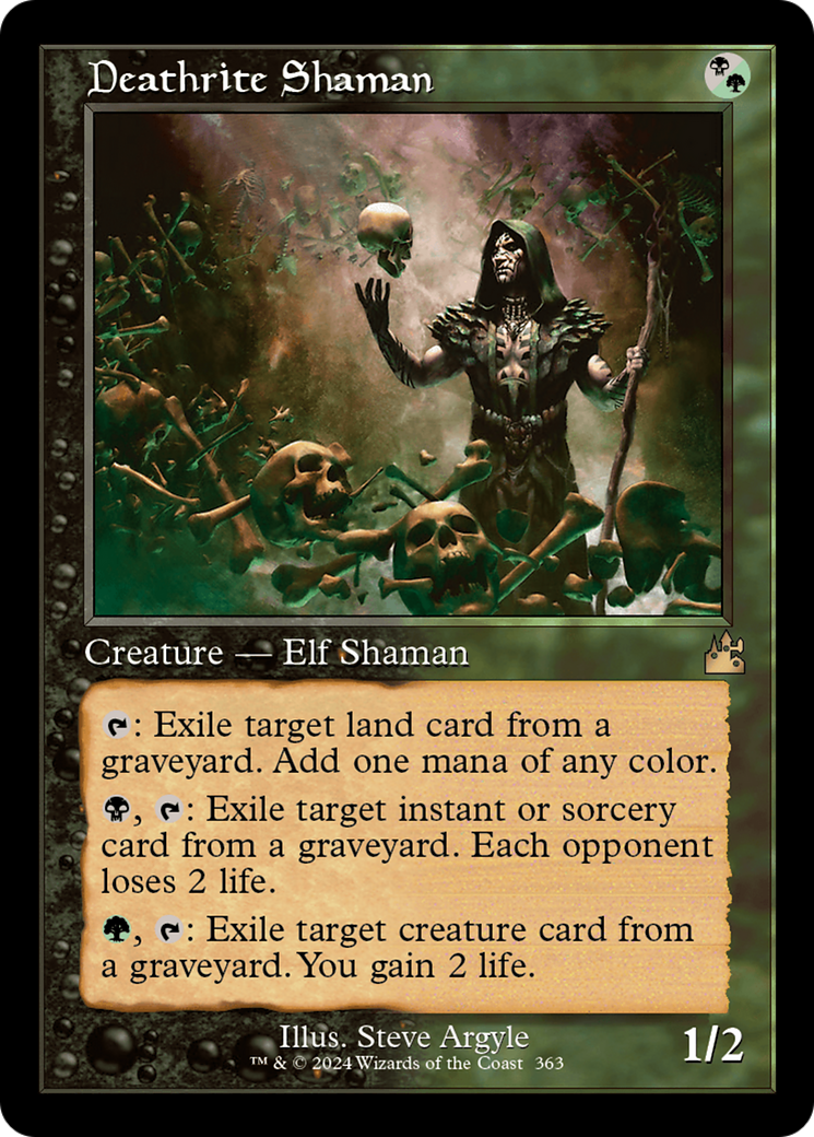 Image of Deathrite Shaman (Retro Frame) [Ravnica Remastered]
