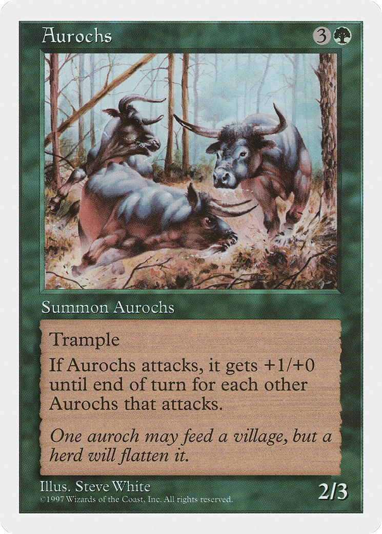 Image of Aurochs [Fifth Edition]