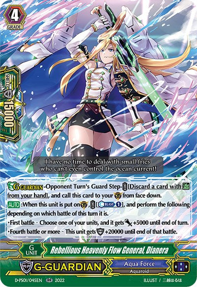 Image of Rebellious Heavenly Flow General, Dianera (D-PS01/045EN) [P Clan Collection 2022]