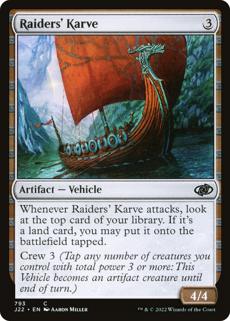 Image of Raiders' Karve [Jumpstart 2022]