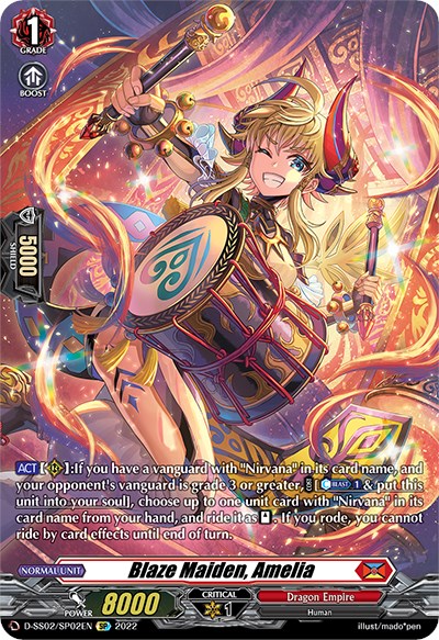 Image of Blaze Maiden, Amelia (D-SS02/SP02EN) [Festival Collection 2022]