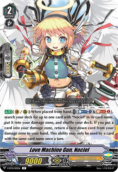 Love Machine Gun, Nociel (V-BT12/031EN) [Divine Lightning Radiance]