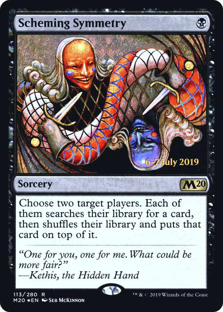 Image of Scheming Symmetry [Core Set 2020 Prerelease Promos]