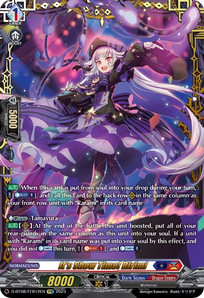 Image of It's Show Time! Ririmi (D-BT08/FFR12EN) [Minerva Rising]