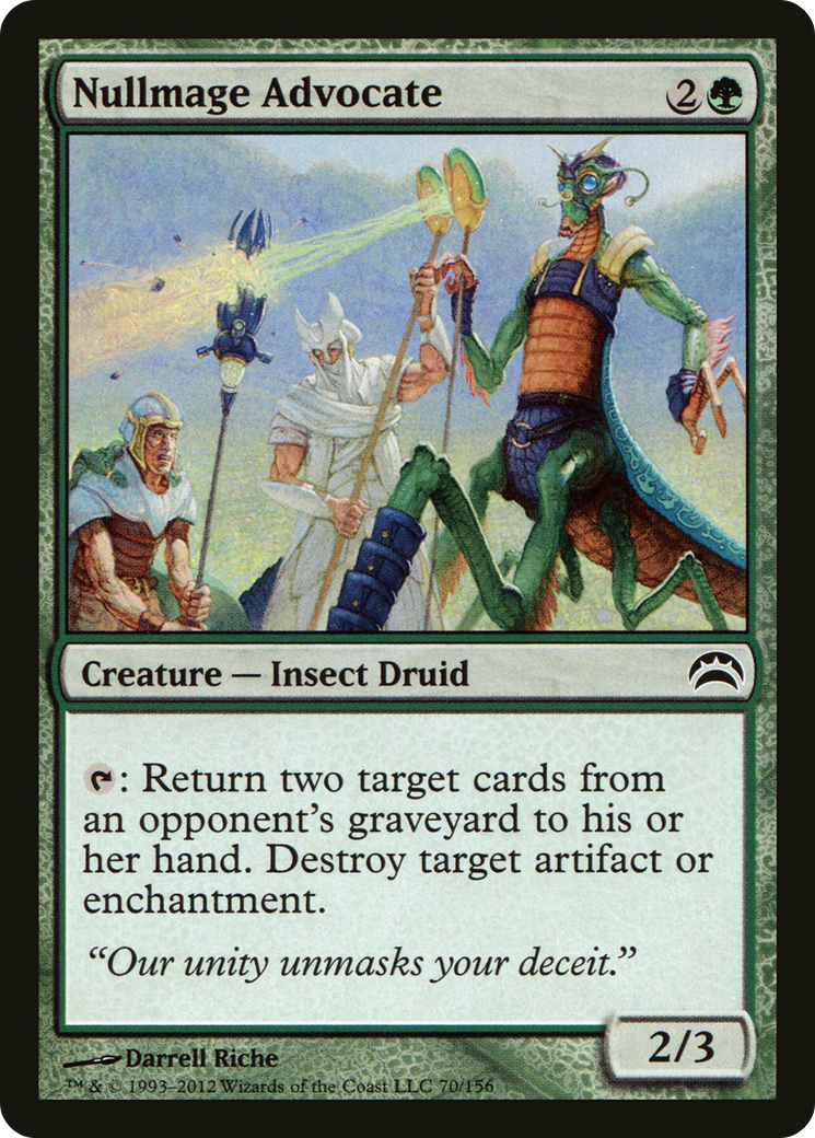 Image of Nullmage Advocate [Planechase 2012]
