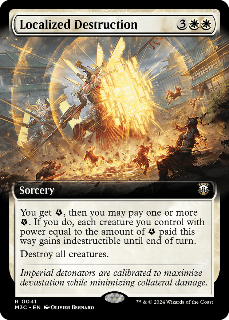 Image of Localized Destruction (Extended Art) [Modern Horizons 3 Commander]