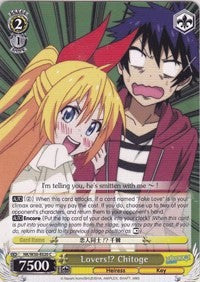 Lovers!? Chitoge (NK/W30-E020 C) [NISEKOI -False Love-]