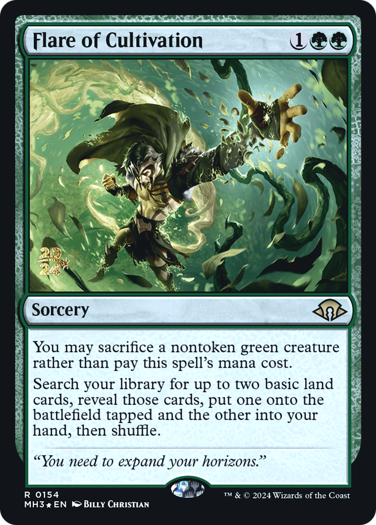 Image of Flare of Cultivation [Modern Horizons 3 Prerelease Promos]