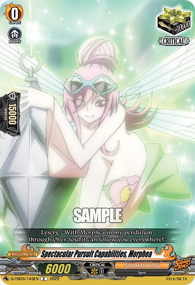 Image of Spectacular Pursuit Capabilities, Morphea (D-TB03/143EN) [Shaman King]
