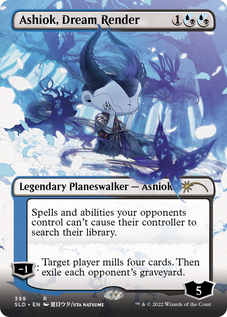 Image of Ashiok, Dream Render (Borderless) [Secret Lair Drop Series]