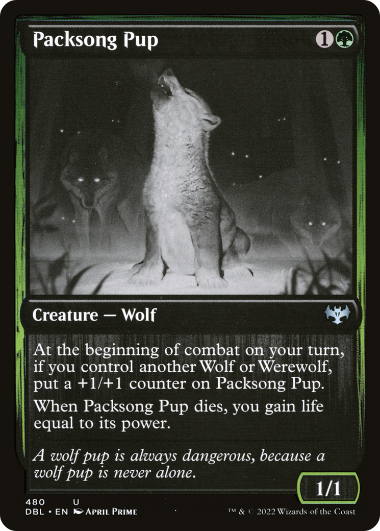 Image of Packsong Pup [Innistrad: Double Feature]