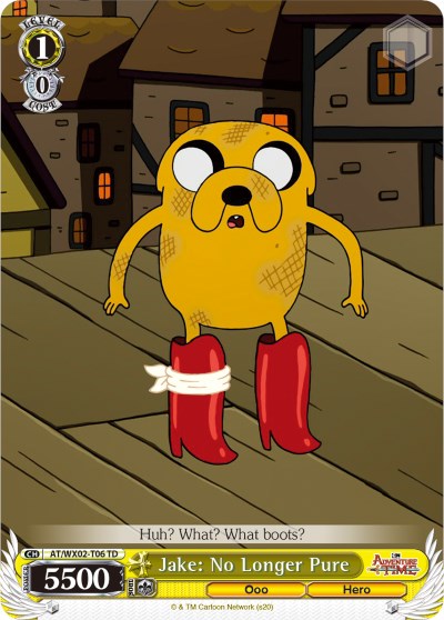 Image of Jake: No Longer Pure (AT/WX02-T06 TD) [Adventure Time]