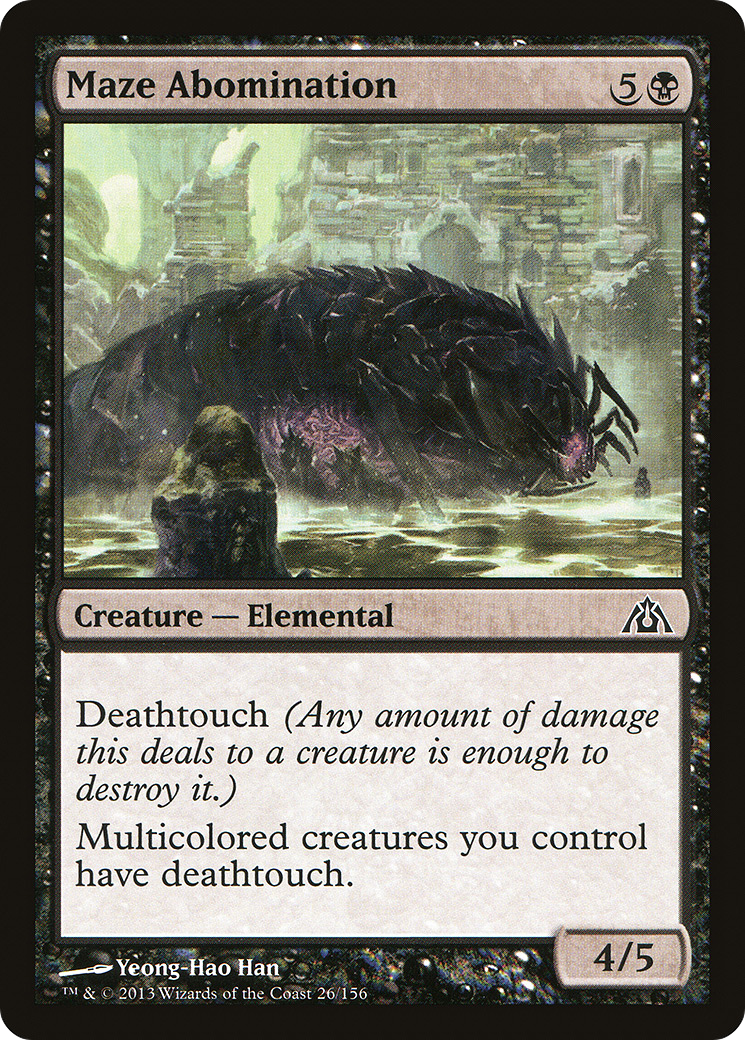 Image of Maze Abomination [Dragon's Maze]
