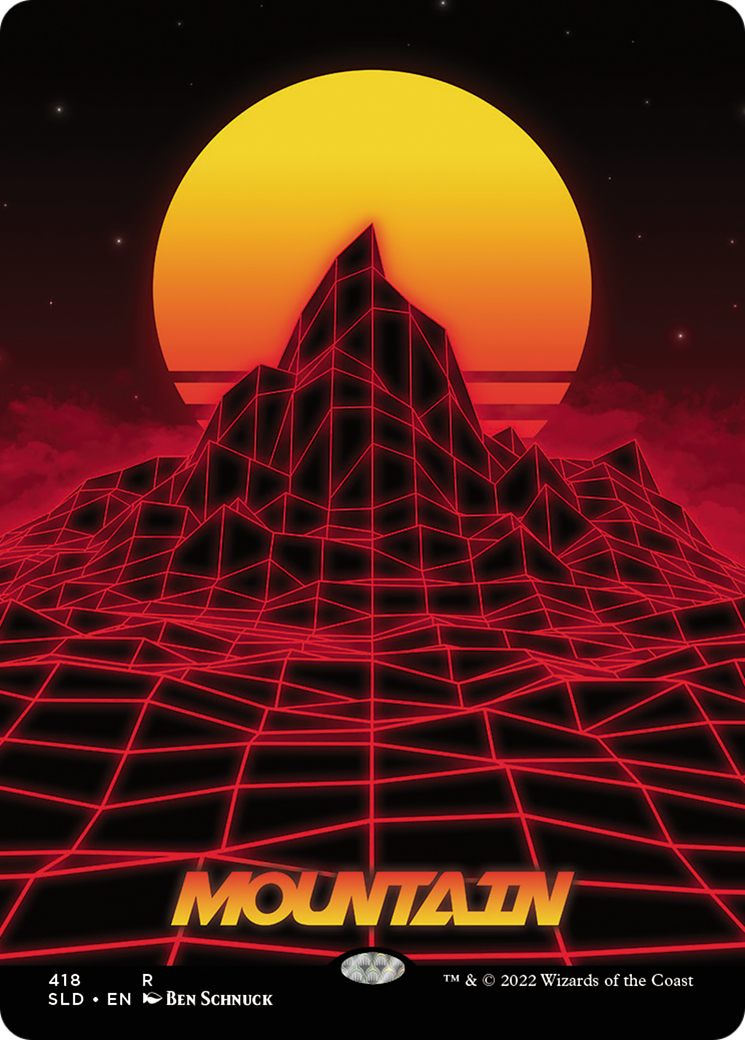 Image of Mountain (418) [Secret Lair Drop Series]