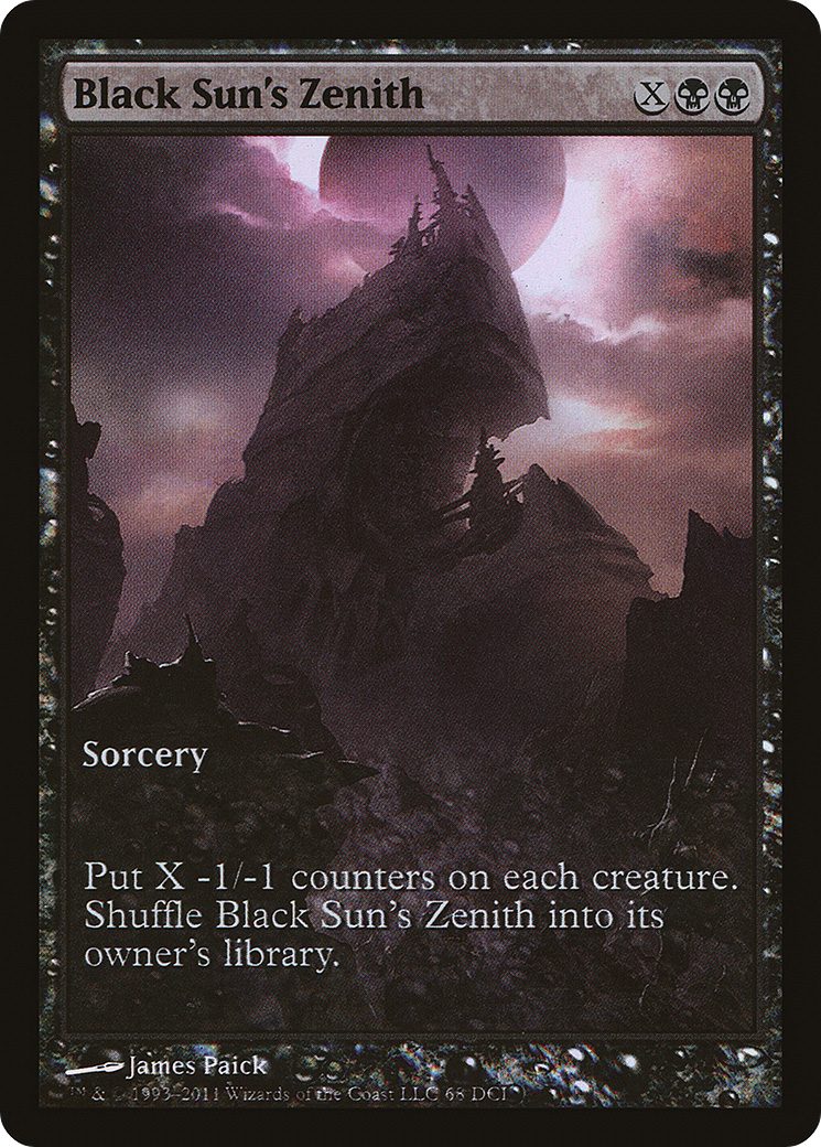 Image of Black Sun's Zenith (Extended Art) [Mirrodin Besieged Promos]