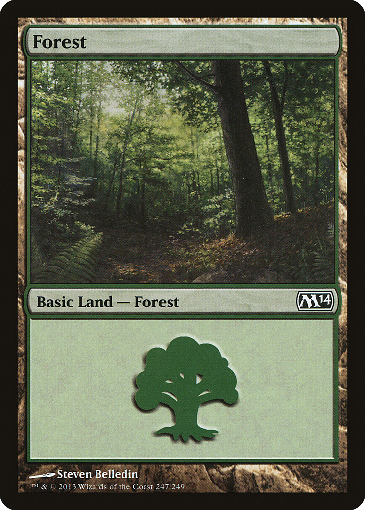 Image of Forest (247) [Magic 2014]