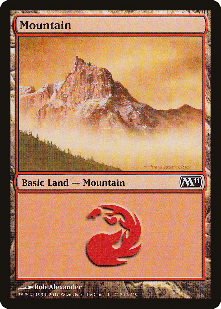 Image of Mountain (242) [Magic 2011]