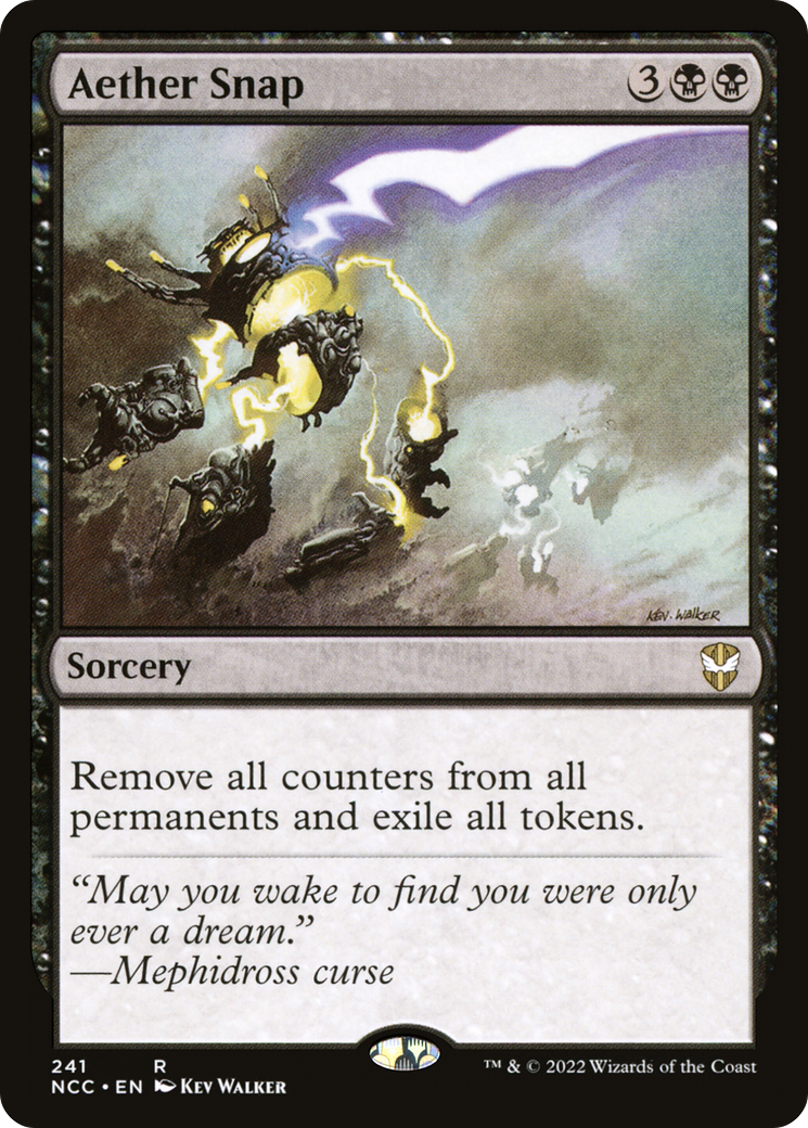 Image of Aether Snap [Streets of New Capenna Commander]