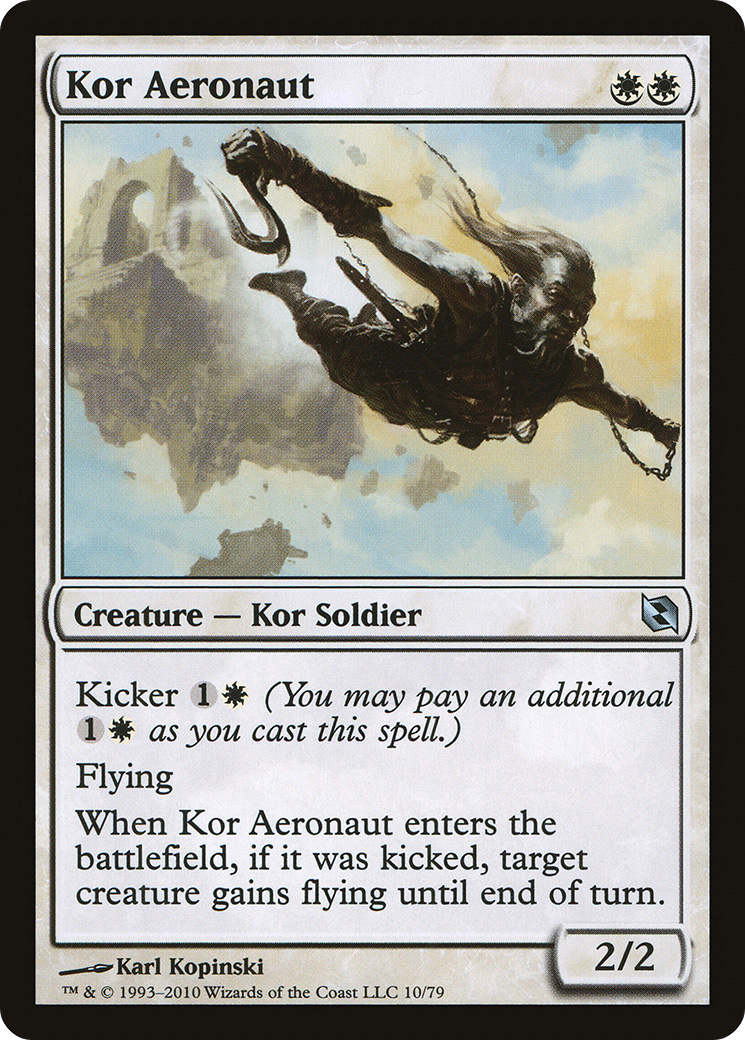 Image of Kor Aeronaut [Duel Decks: Elspeth vs. Tezzeret]
