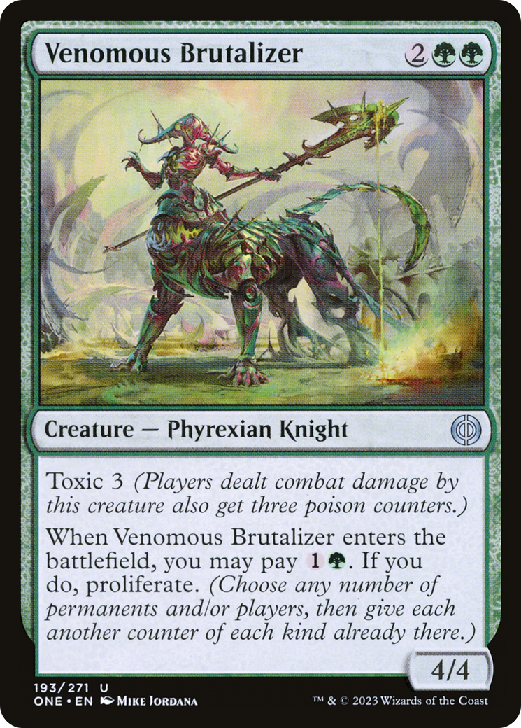 Image of Venomous Brutalizer [Phyrexia: All Will Be One]