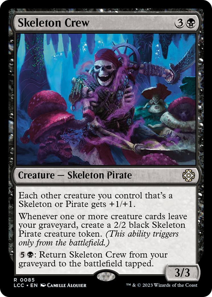 Image of Skeleton Crew [The Lost Caverns of Ixalan Commander]