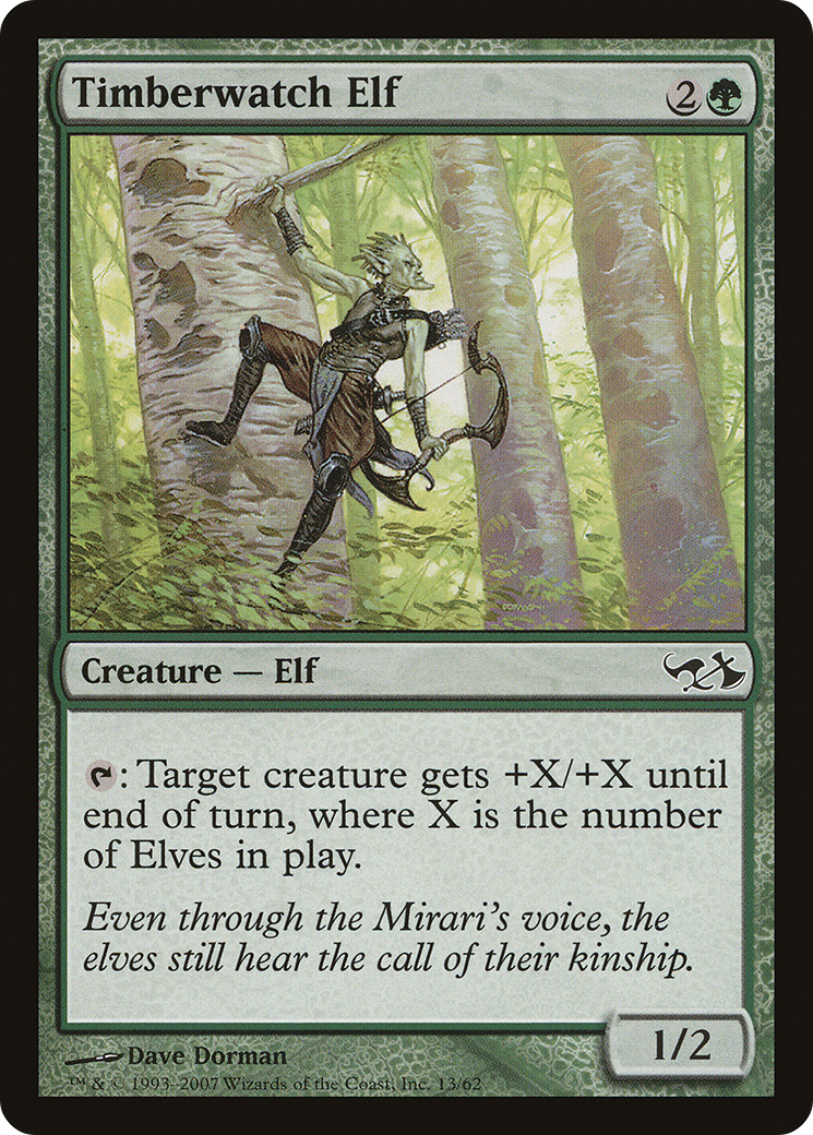 Image of Timberwatch Elf [Duel Decks: Elves vs. Goblins]