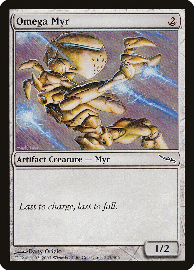 Image of Omega Myr [Mirrodin]