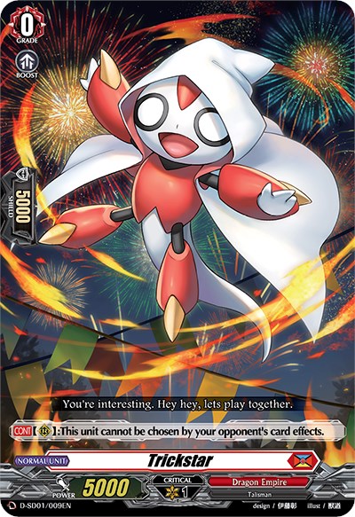 Image of Trickstar (D-SD01/009EN) [Yu-yu Kondo: Holy Dragon]