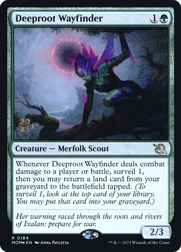 Image of Deeproot Wayfinder [March of the Machine Prerelease Promos]
