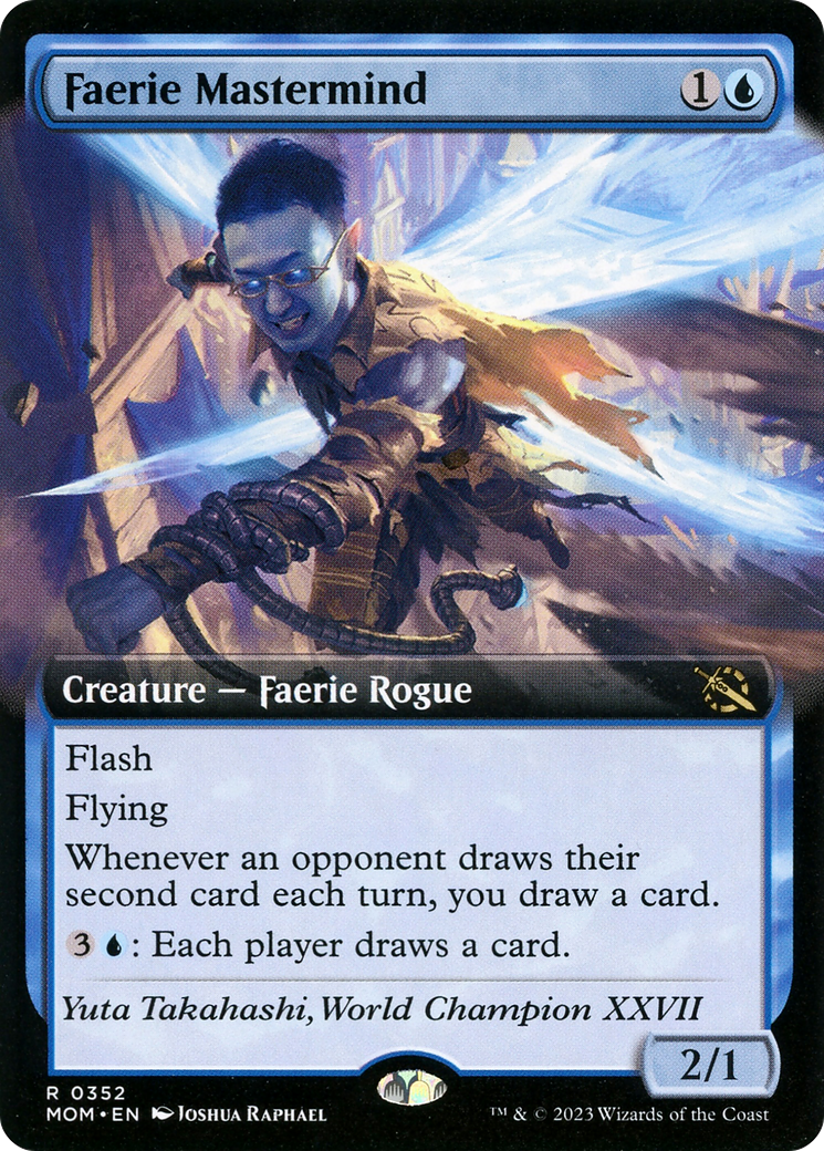 Image of Faerie Mastermind (Extended Art) [March of the Machine]