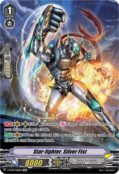 Image of Star-fighter, Silver Fist (V-BT07/SP08EN) [Infinideity Cradle]