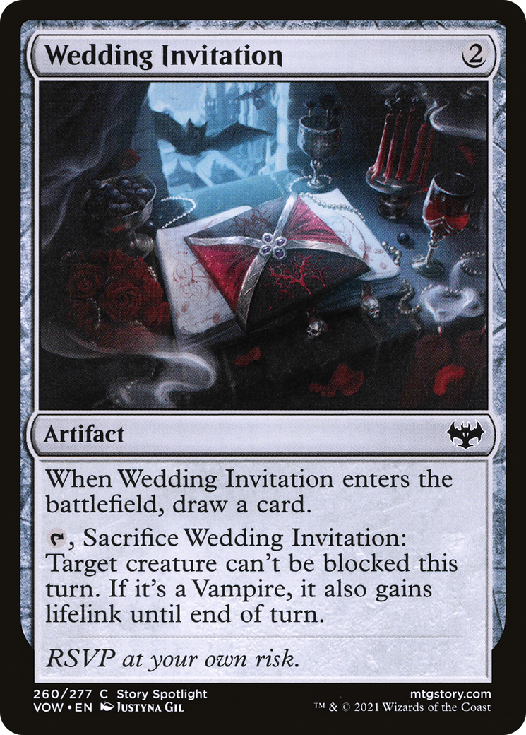 Image of Wedding Invitation [Innistrad: Crimson Vow]