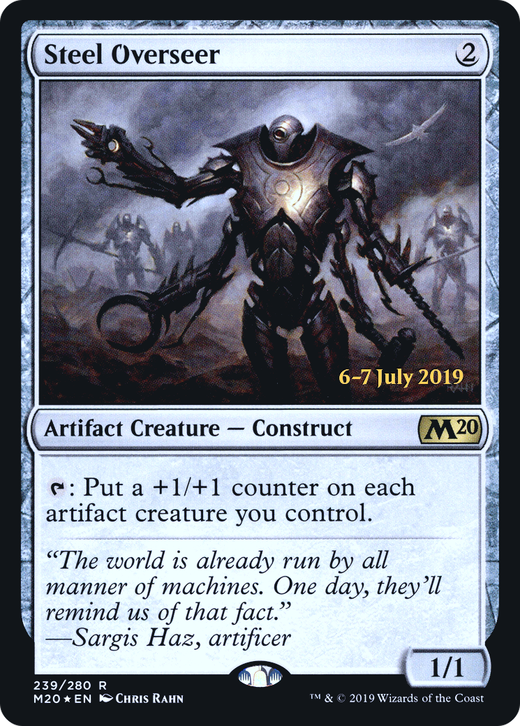Image of Steel Overseer [Core Set 2020 Prerelease Promos]