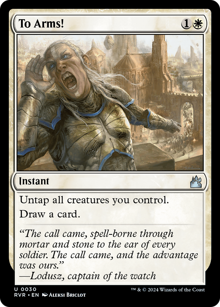 Image of To Arms! [Ravnica Remastered]