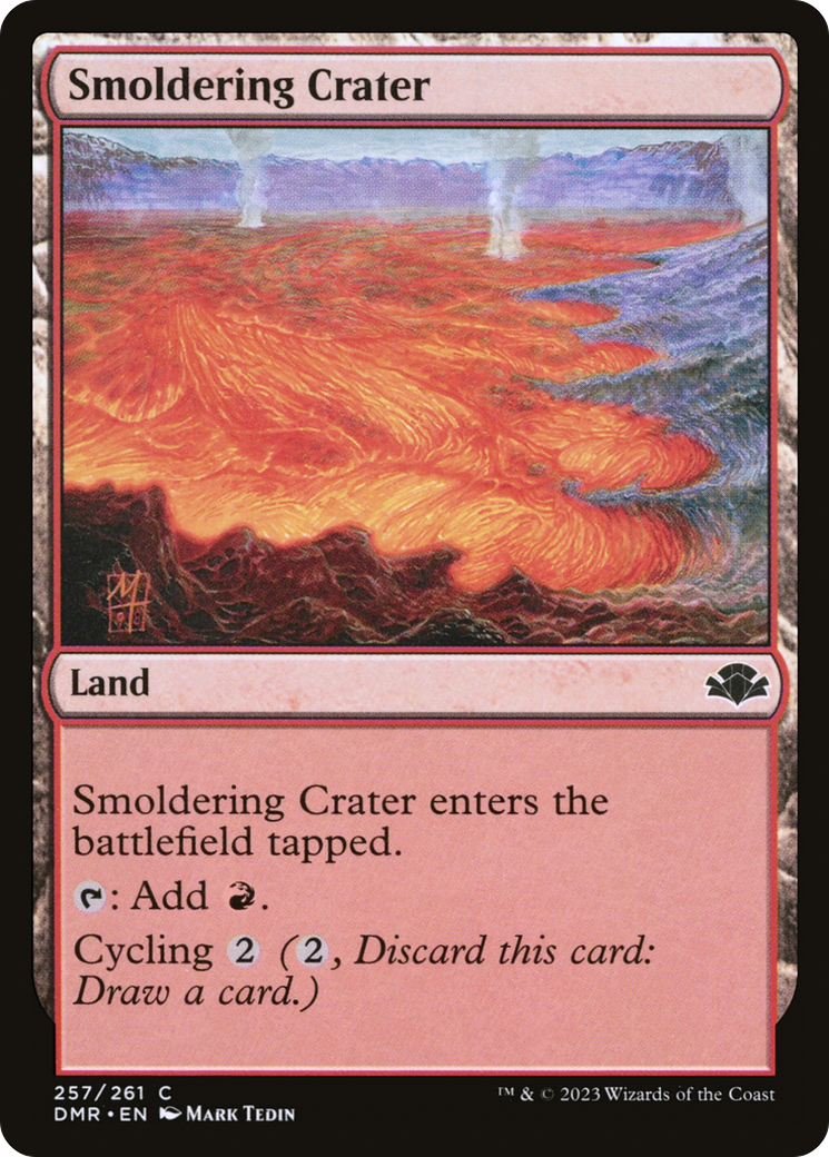 Image of Smoldering Crater [Dominaria Remastered]