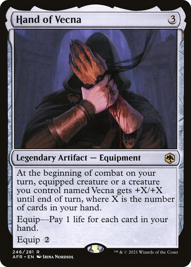 Image of Hand of Vecna [Dungeons & Dragons: Adventures in the Forgotten Realms]