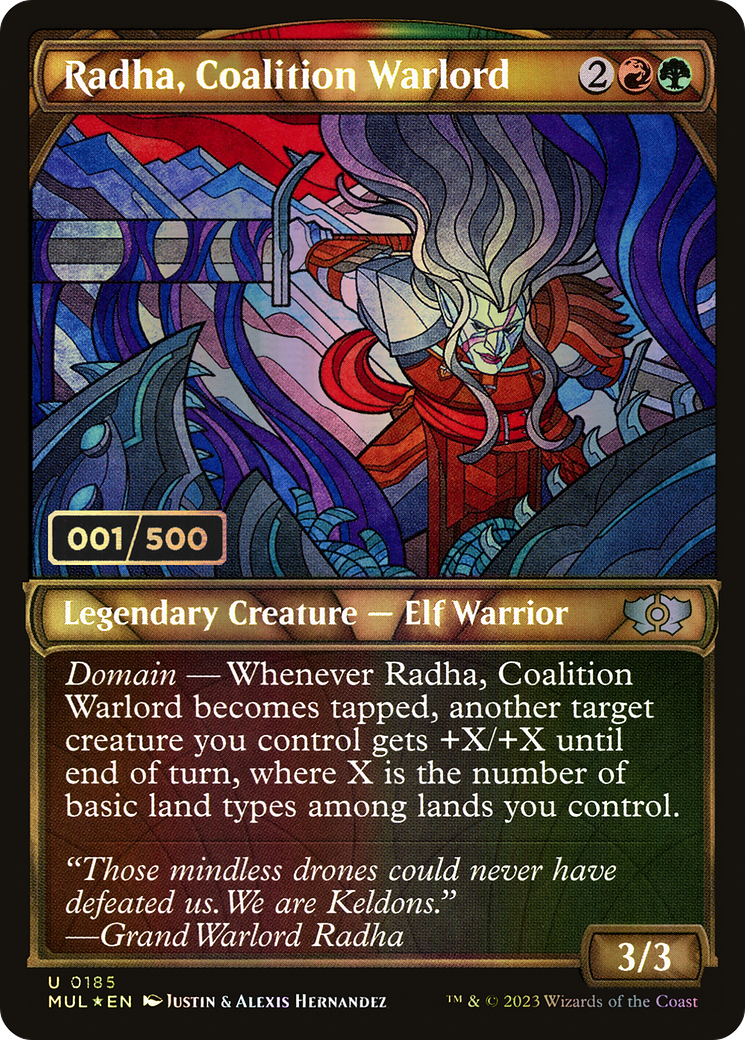 Image of Radha, Coalition Warlord (Serialized) [Multiverse Legends]