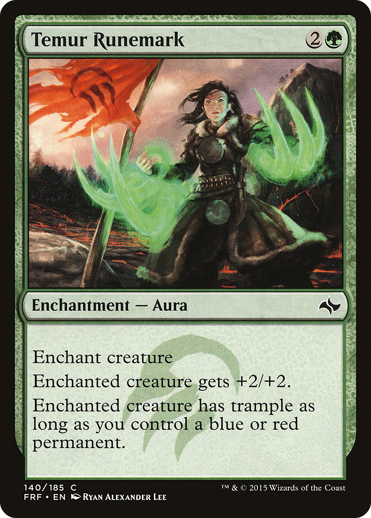 Image of Temur Runemark [Fate Reforged]