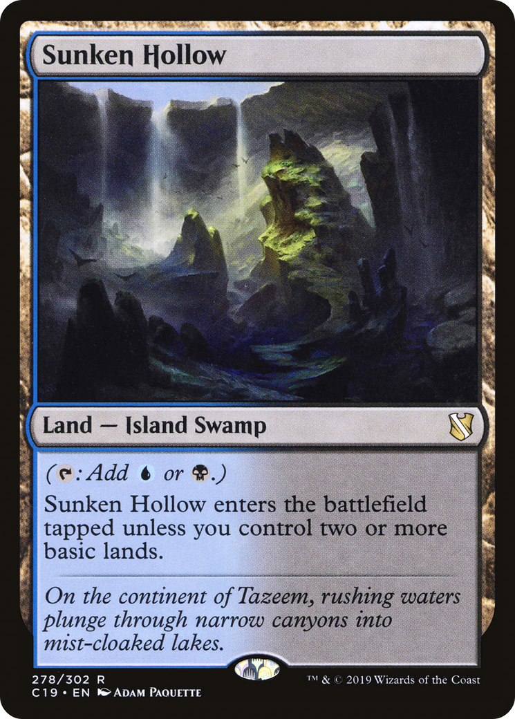 Image of Sunken Hollow [Commander 2019]