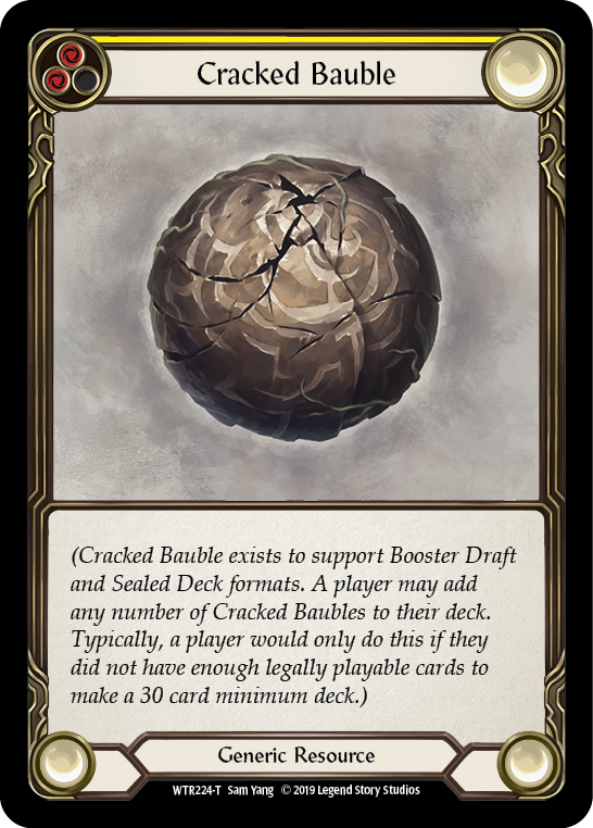 Image of Cracked Bauble [WTR224-T] (Welcome to Rathe)  Alpha Print Normal