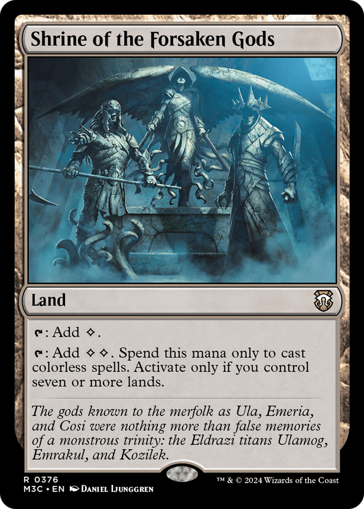 Image of Shrine of the Forsaken Gods [Modern Horizons 3 Commander]