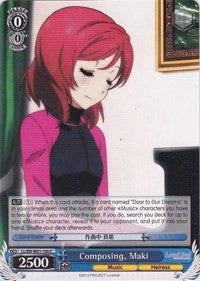 Image of Composing, Maki (LL/EN-W01-100 C) [Love Live! DX]