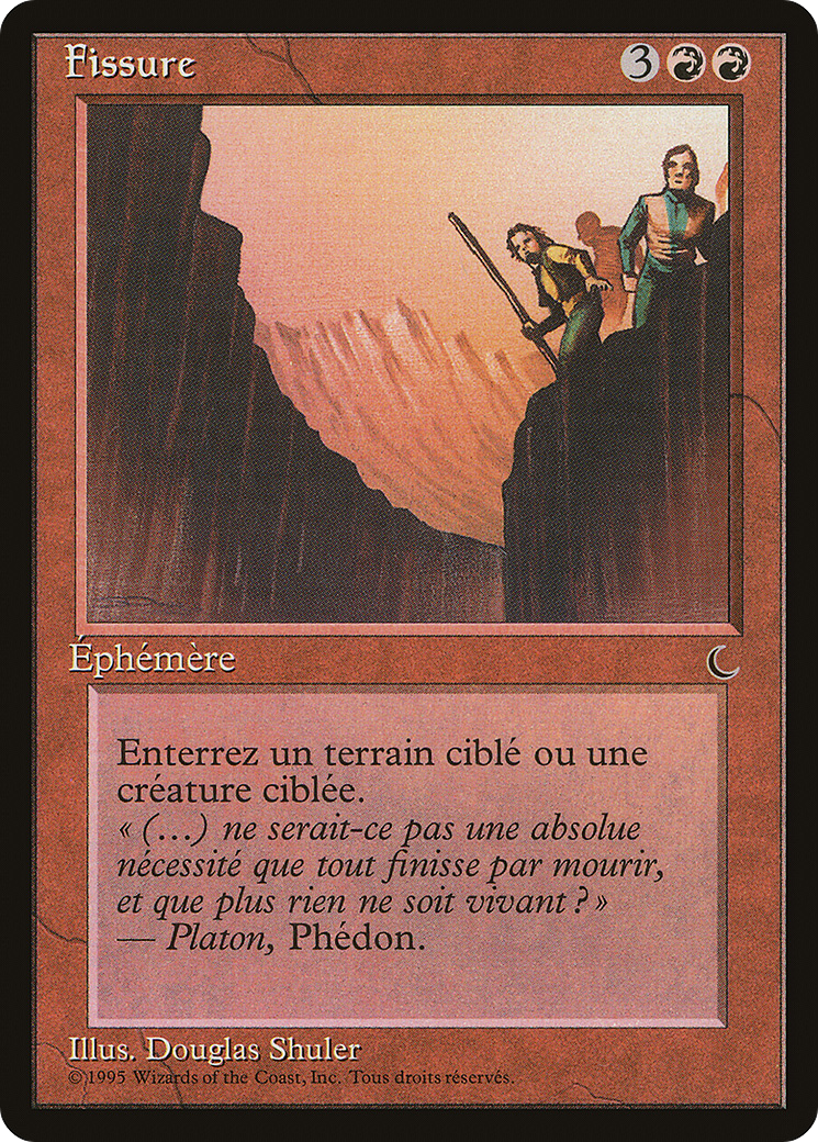 Image of Fissure (French) [Renaissance]