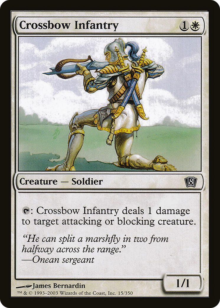 Image of Crossbow Infantry [Eighth Edition]